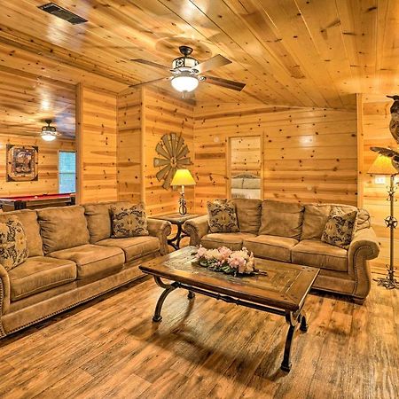 Broken Bow Oasis Hot Tub, Fire Pit And Patio Villa ภายนอก รูปภาพ