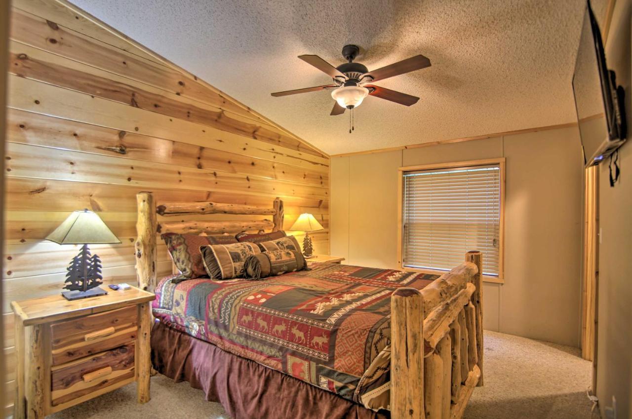 Broken Bow Oasis Hot Tub, Fire Pit And Patio Villa ภายนอก รูปภาพ