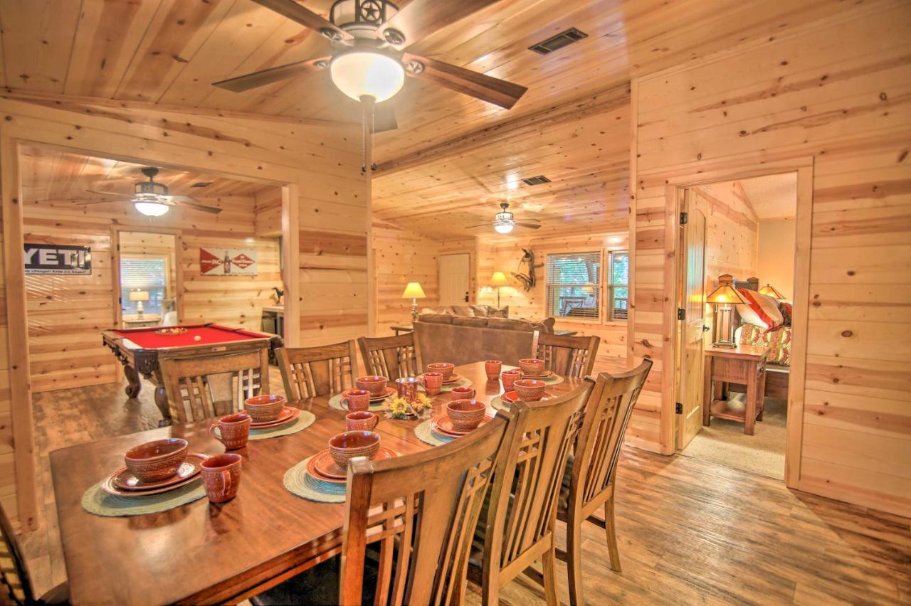 Broken Bow Oasis Hot Tub, Fire Pit And Patio Villa ภายนอก รูปภาพ