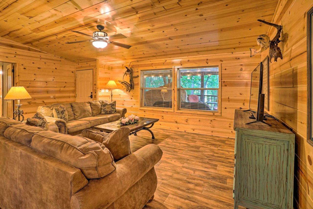 Broken Bow Oasis Hot Tub, Fire Pit And Patio Villa ภายนอก รูปภาพ