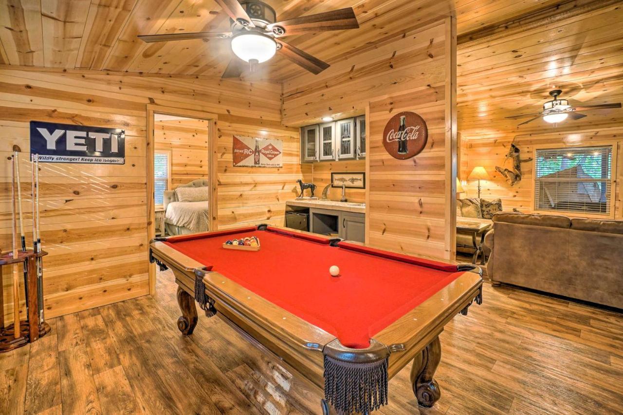 Broken Bow Oasis Hot Tub, Fire Pit And Patio Villa ภายนอก รูปภาพ